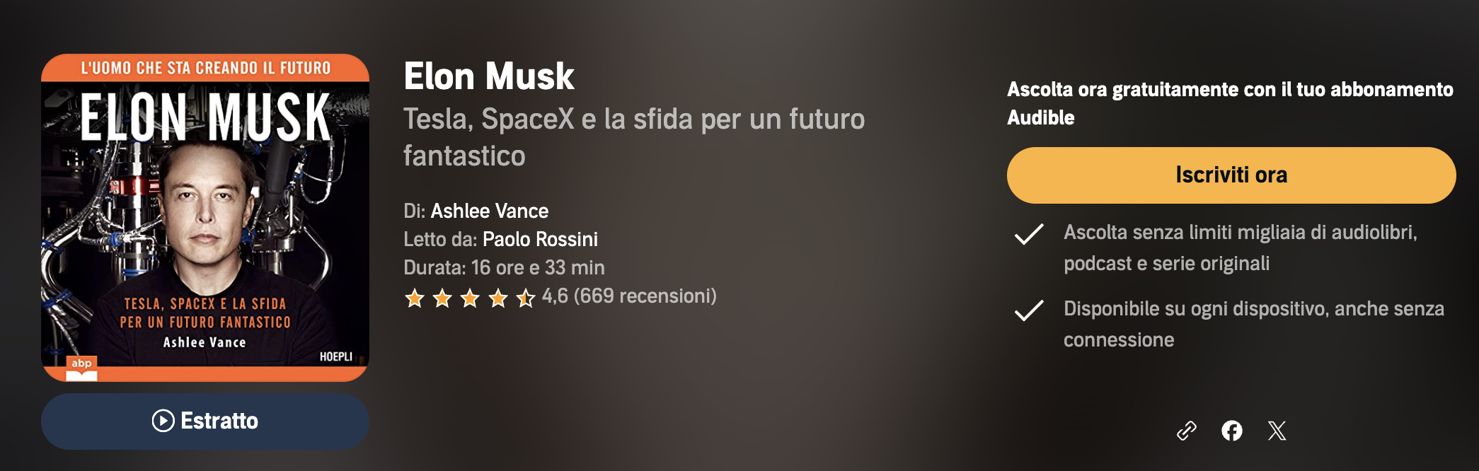 Audible: Come attivare 3 mesi di utilizzo GRATUITO sulle vostre Tesla e 5 mesi di Amazon Music Unlimited 1