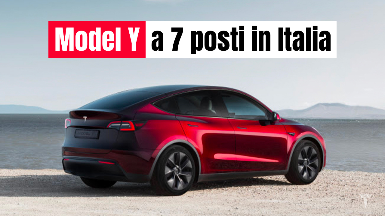 Tesla Model Y: da oggi è disponibile anche in Italia la versione a 7 posti! 1