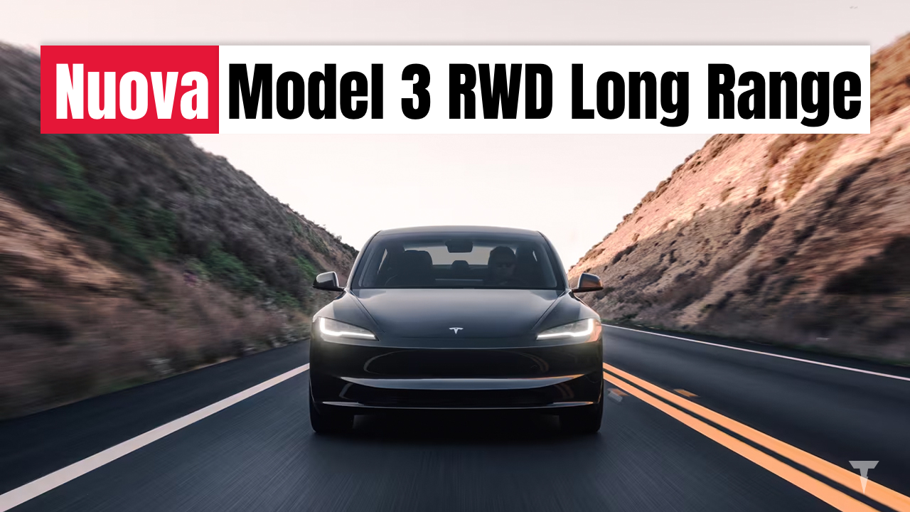 E' vicinissimo l'arrivo della nuova Model 3 RWD Long Range in Europa! 1