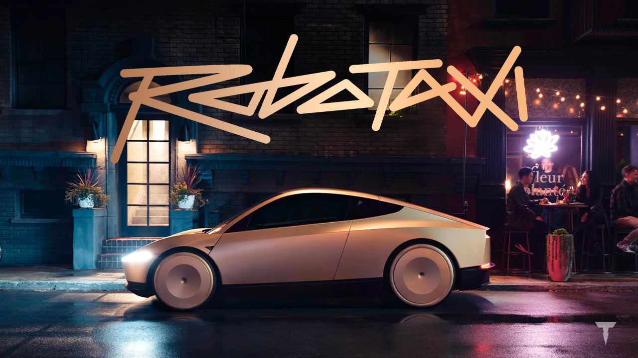 Tesla svela il Robotaxi: un futuro di guida autonoma senza volante né pedali 1