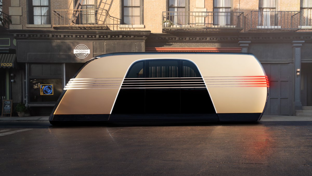 Tesla svela il Robovan: il futuro del trasporto autonomo per muovere fino a 20 persone o merci 1