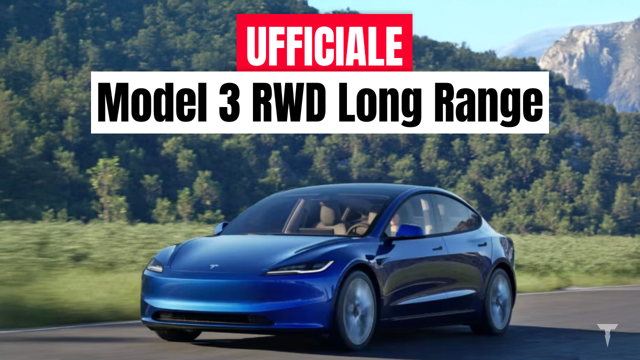 UFFICIALE: Tesla lancia la nuova Model 3 RWD Long Range! Disponibile adesso, ad un prezzo speciale! 1