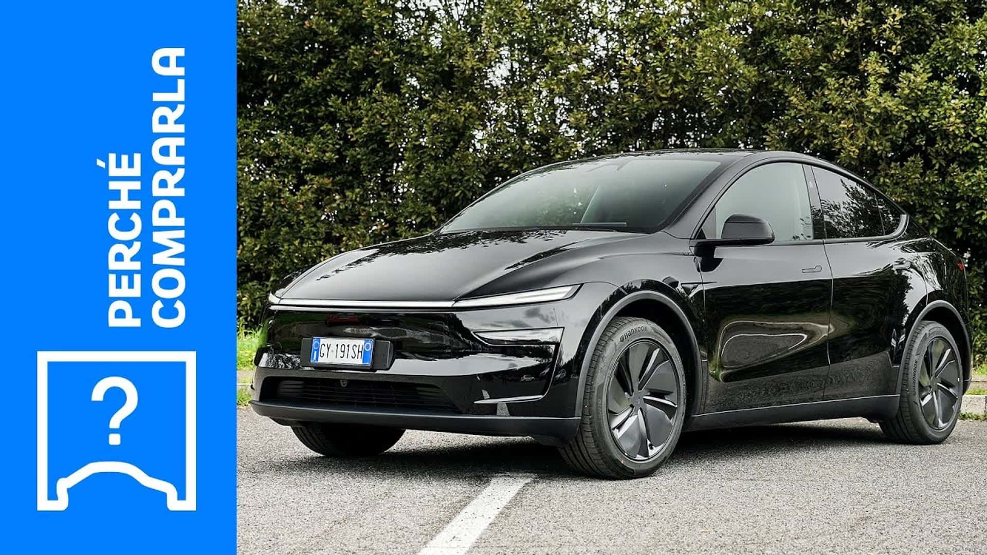 Tesla Model Y 2025 prova, interni, guida, consumi, prezzo 1