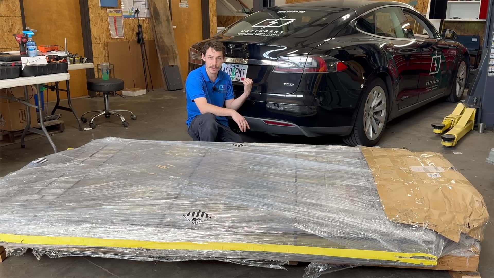 Cambia la batteria e potenzia una Tesla Model S con oltre 750.000 km 1