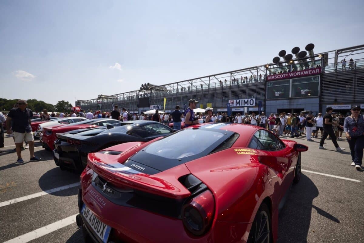 dodici case presenti e test drive nel weekend di Monza 1
