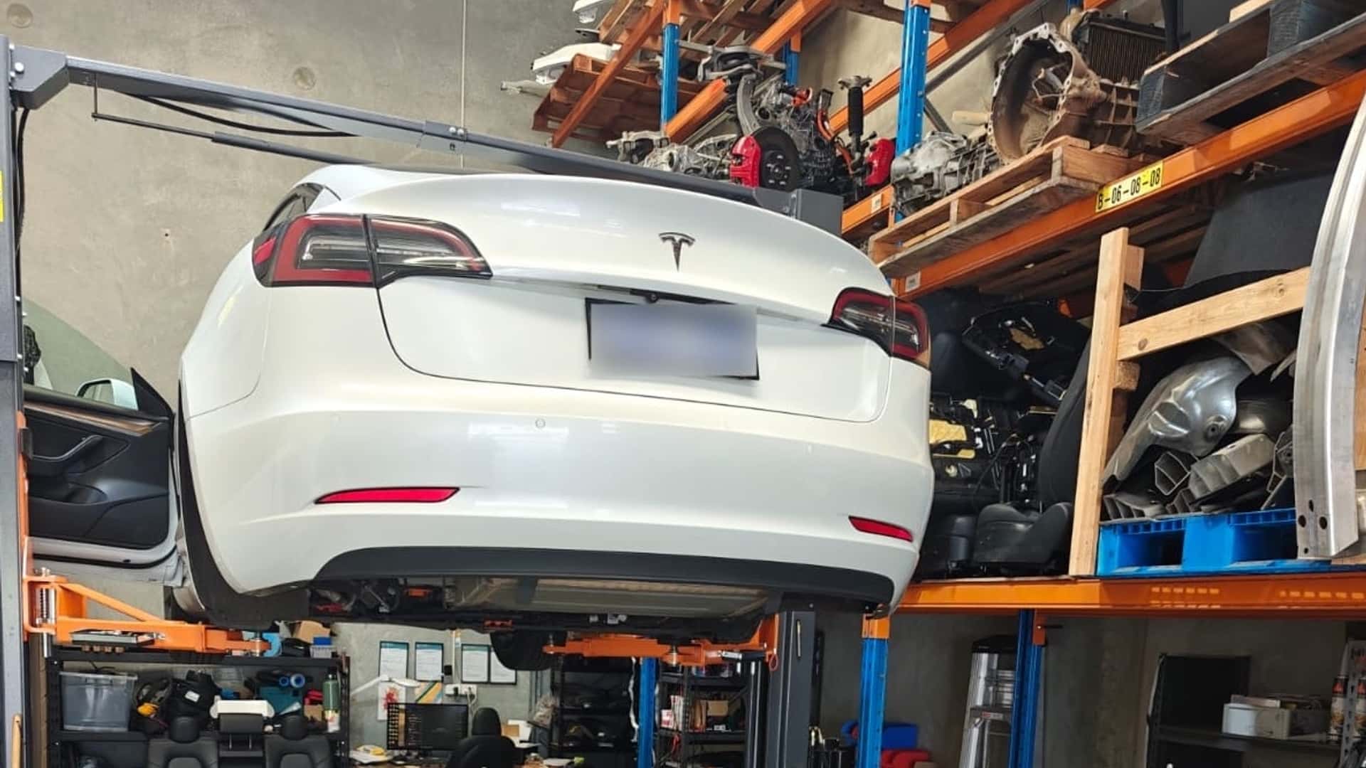 a una Tesla da 410.000 km rimane il 90% di batteria 1